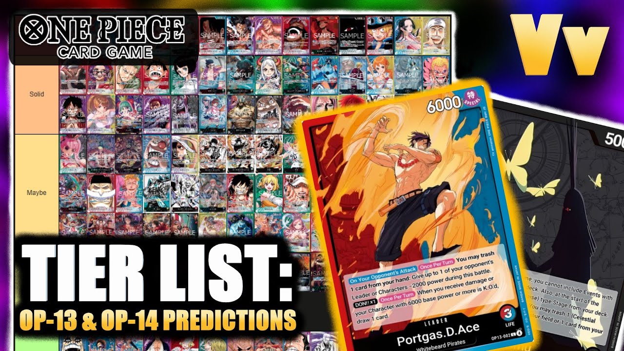 One Piece TCG: прогнозы по уровням для OP13 и OP14 &mdash; несколько очень сильных лидеров вступают в игру