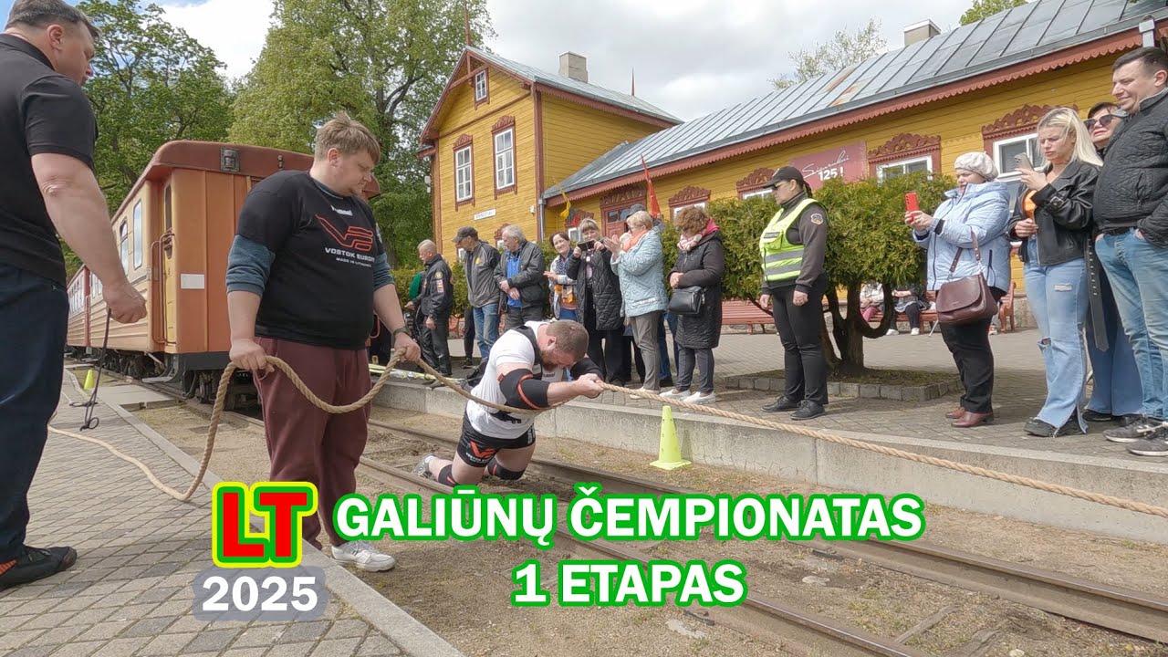 Galiūnų varžybos | pirmas etapas | Anyk&scaron;čiai 2025m.