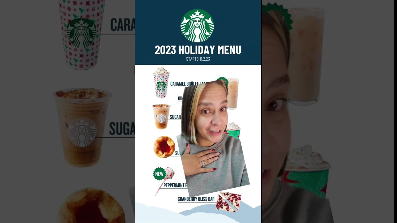Starbucks Holiday Menu Info!