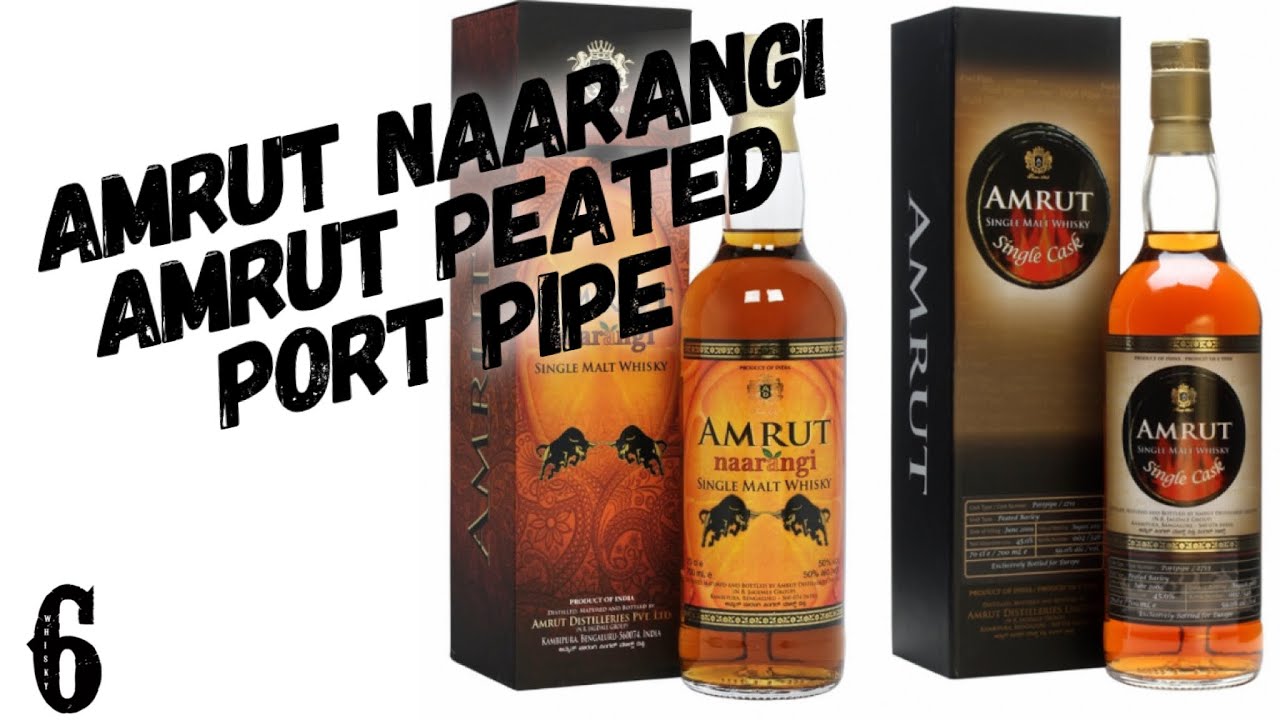 Amrut Naarangi и торфяной портвейн Single Cask