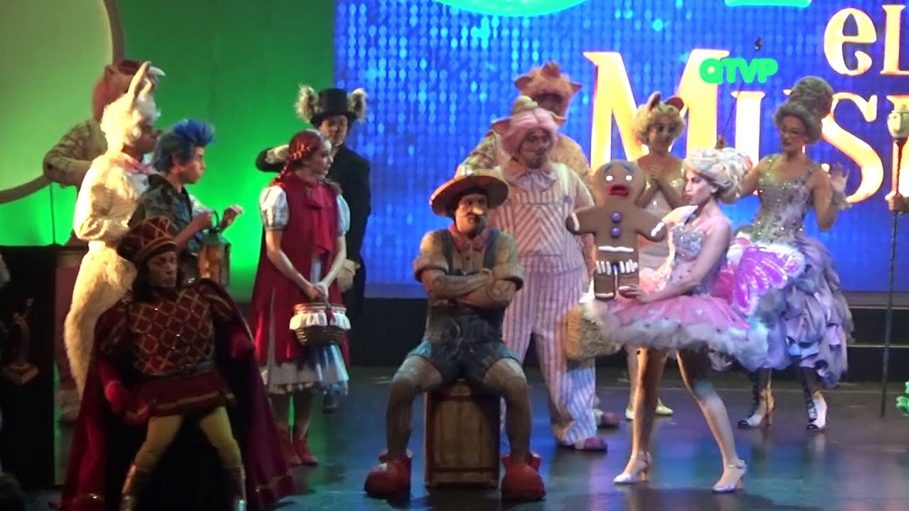 SHREK - EL MUSICAL en los Premios Hugo 2015. Ganador (Mejor Musical)  Teatro Astral.