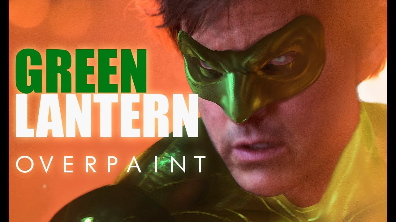 Green Lantern Overpaint