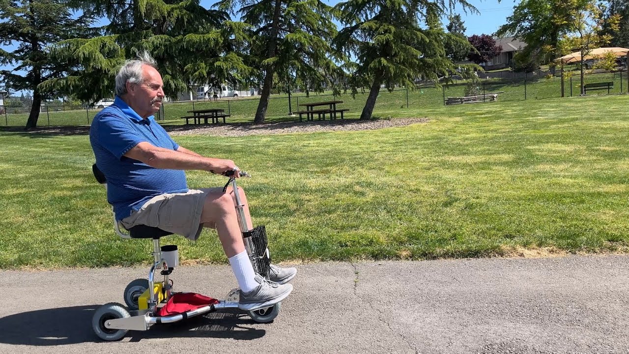 Post-Polio Independence: Duane’s Day Out on the TravelScoot Escape Mobility Scooter