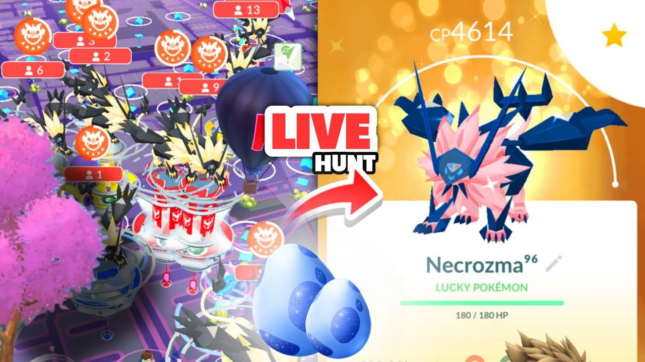 ✨️Dusk mane necrozma hunt & Gbl battle with subscribers