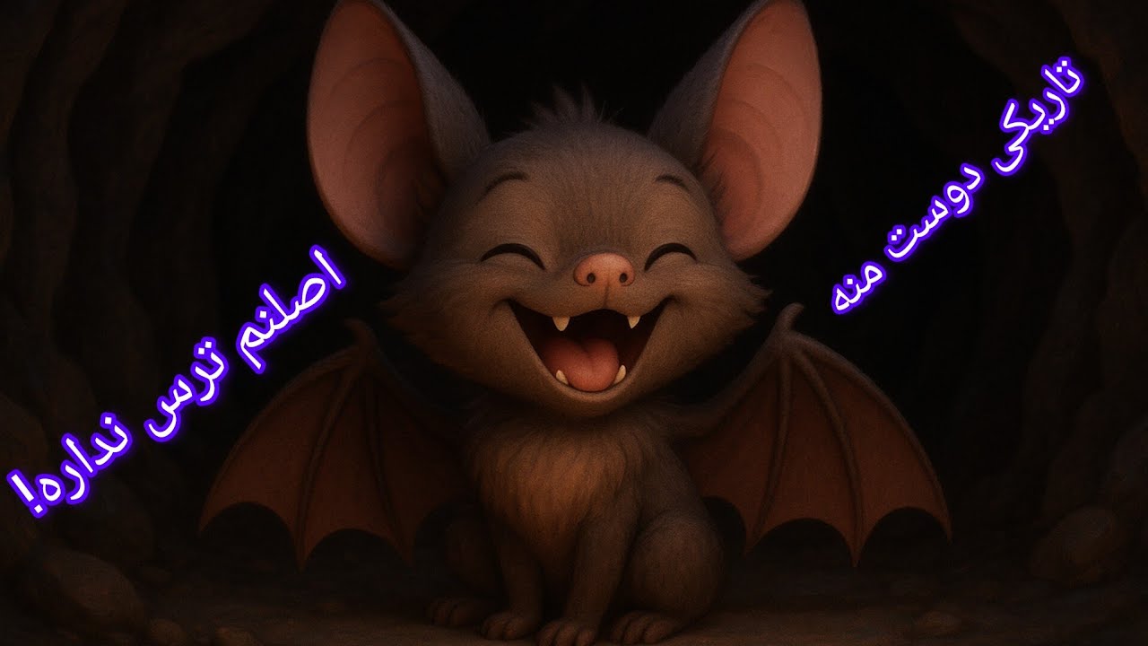 خفاش و غار تاریک🦇