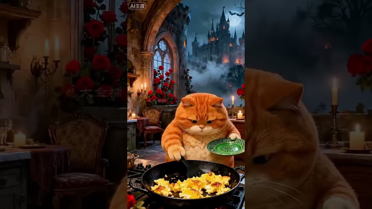 Fat Orange Cat Cooking: Episode 1