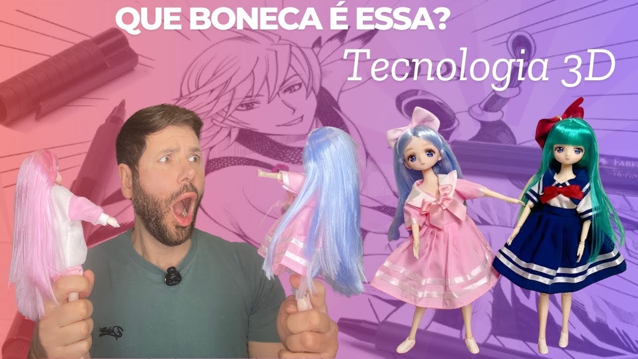Bonecas com qualidades excelentes com o preço super acessível!