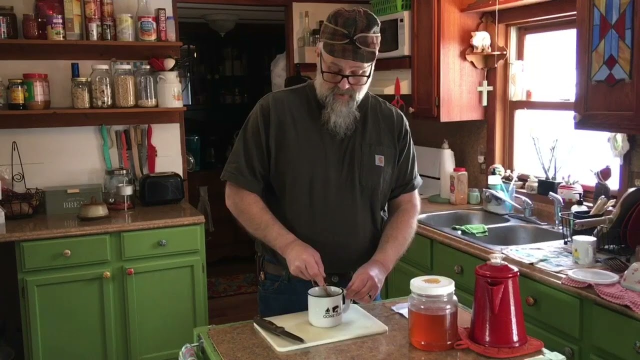Pine needle tea for your health.