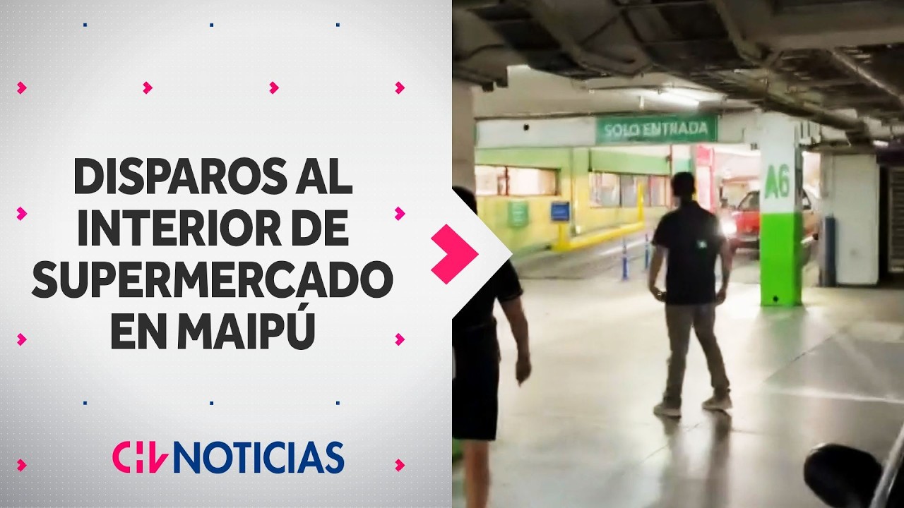 Balacera al interior de supermercado en Maipú dejó dos detenidos: Los sorprendieron con drogas