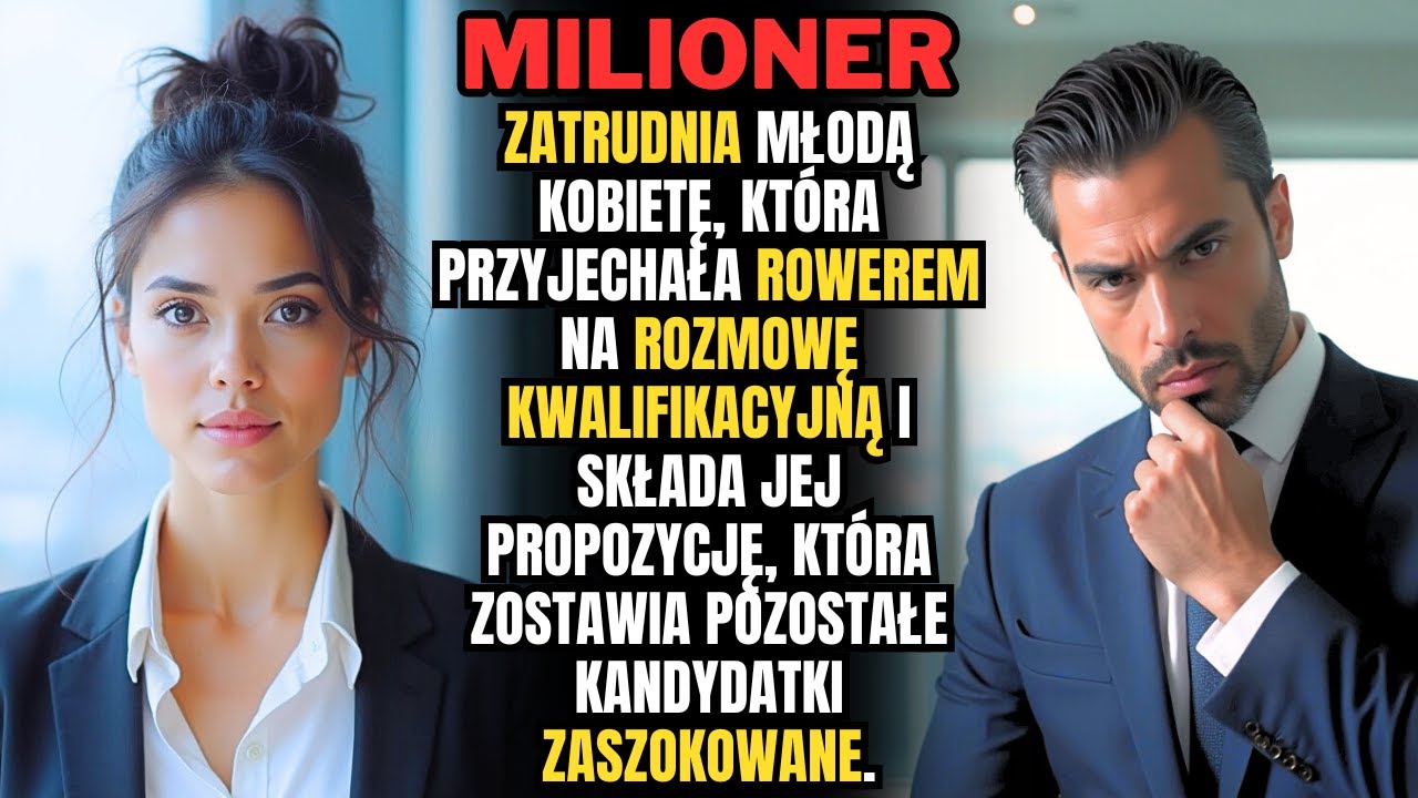 WSZYSTKIE śmiały się z niej, ale gdy MILIONER WYBRAŁ ją na STANOWISKO, POCZUŁ COŚ…