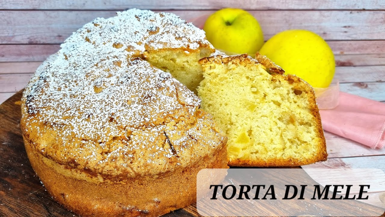 TRADIZIONE IN CUCINA: TORTA DI MELE SOFFICE E GUSTOSA!