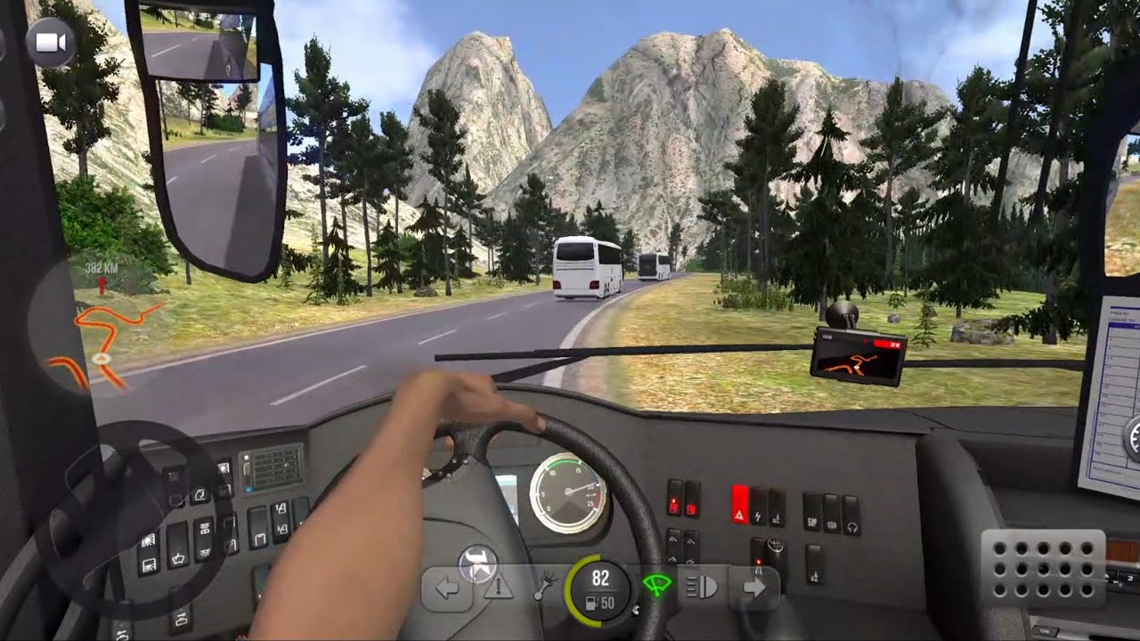 Bus Simulator: Ultimate |Mountain 🏔️🏔️| DriveXZuuks |Mobile Gameplay |Drive with Mrx