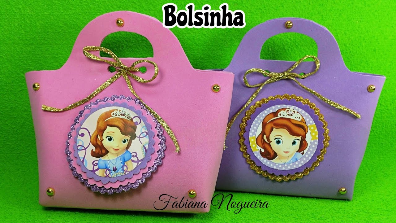 Bolsinha Fácil de E.V.A 💖
