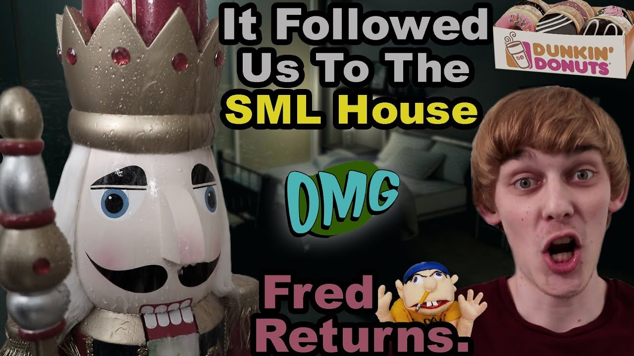 HAUNTED NUTCRACKER SHOWS UP AT OUR HOUSE!!