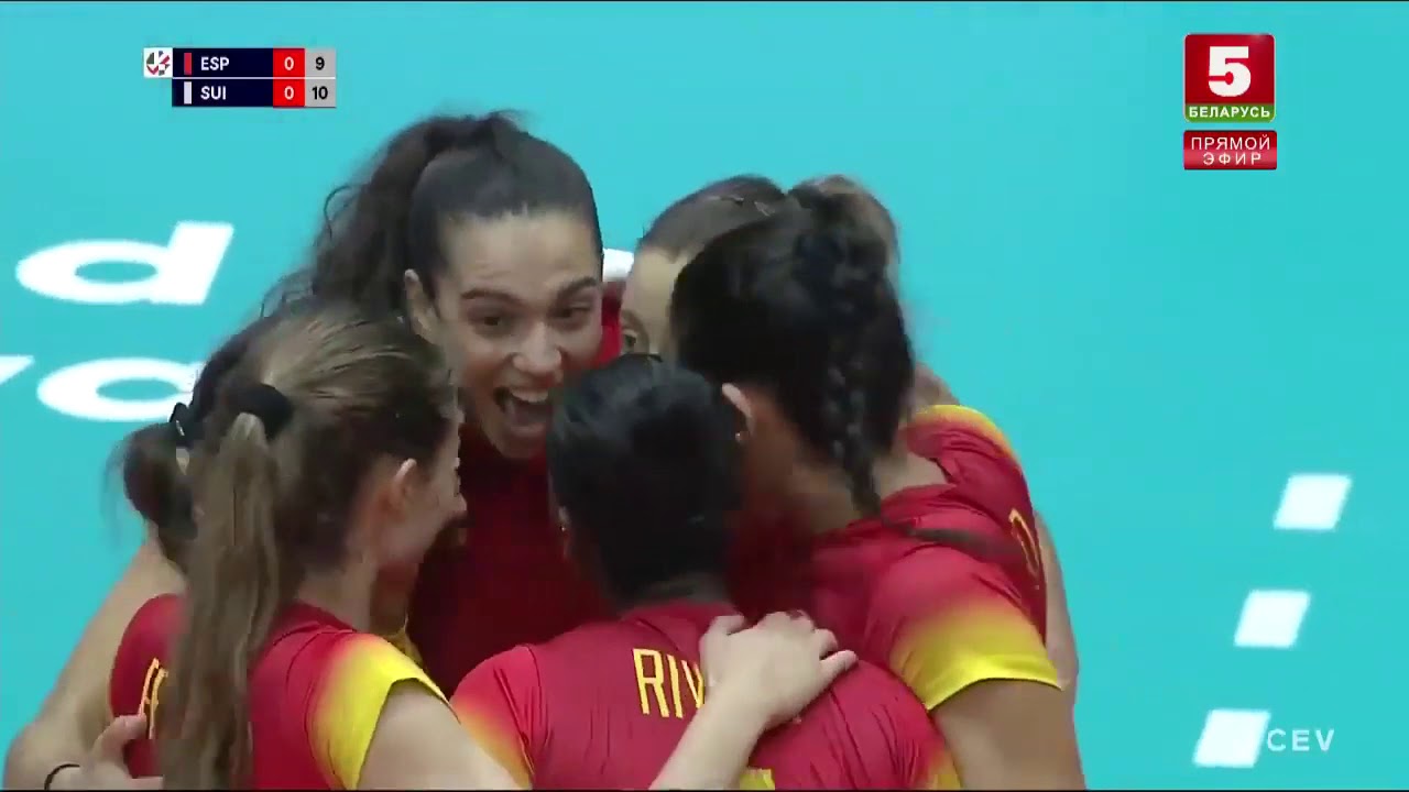 España - Suiza // Campeonato de Europa de Voleibol Femenino 2019