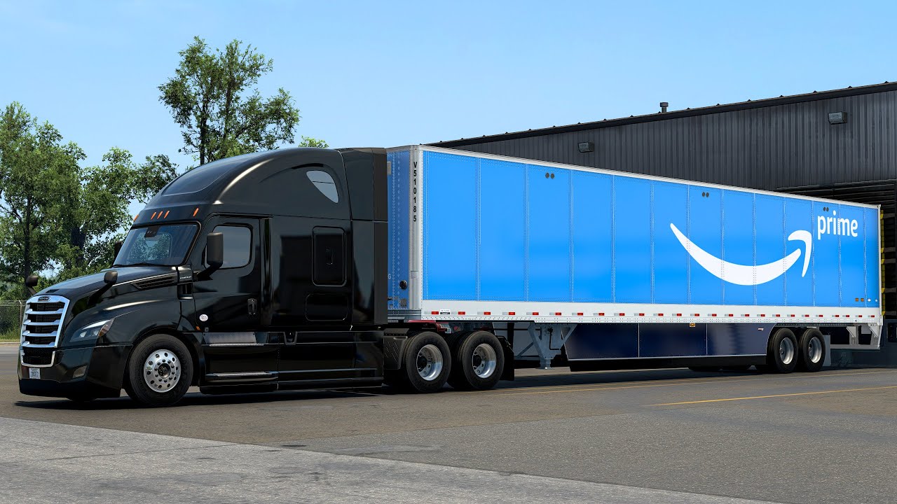 ATS Little Rock(AR) to Davenport(IA) Realistic Driving Freightliner Cascadia