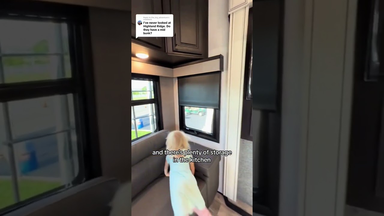 Highland ridge rv mid bunk!  #rvmidbunk #rvtour #rvfamily #rvlife