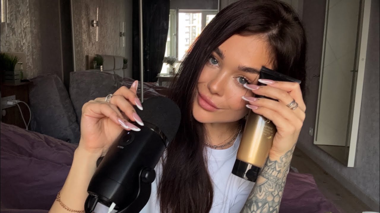 АСМР шепотом рассказываю и показываю ✨ золотое яблоко 