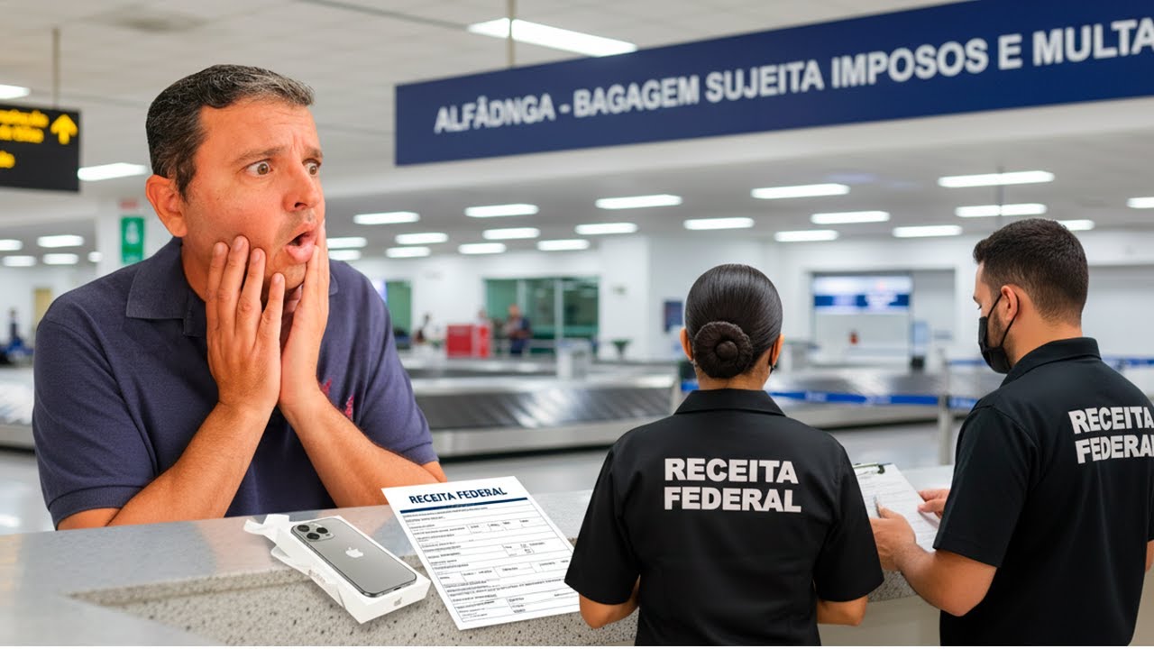 Comprar iPhone 17 no Paraguai pode te dar DOR DE CABEÇA na Receita Federal agora no lançamento