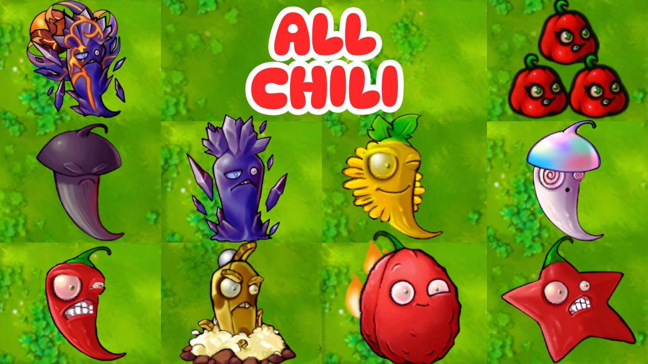 PvZ 1 Fusion 3.4 Challenge-All Chili | Ultimate Peashooter