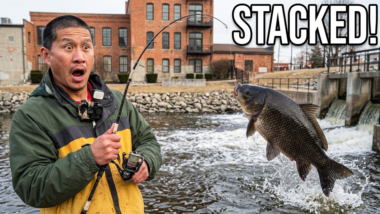 This Small Spillway is stacked with Big Fish!