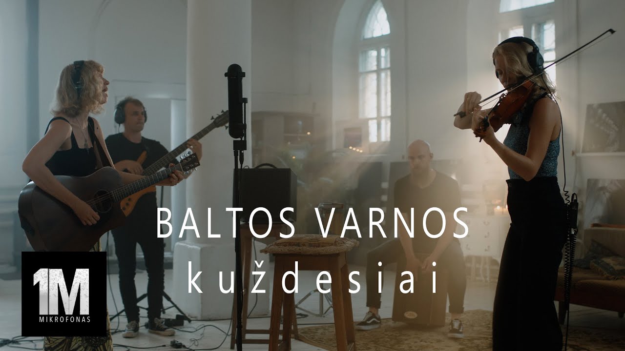 BALTOS VARNOS - kuždesiai | 1Mikrofonas