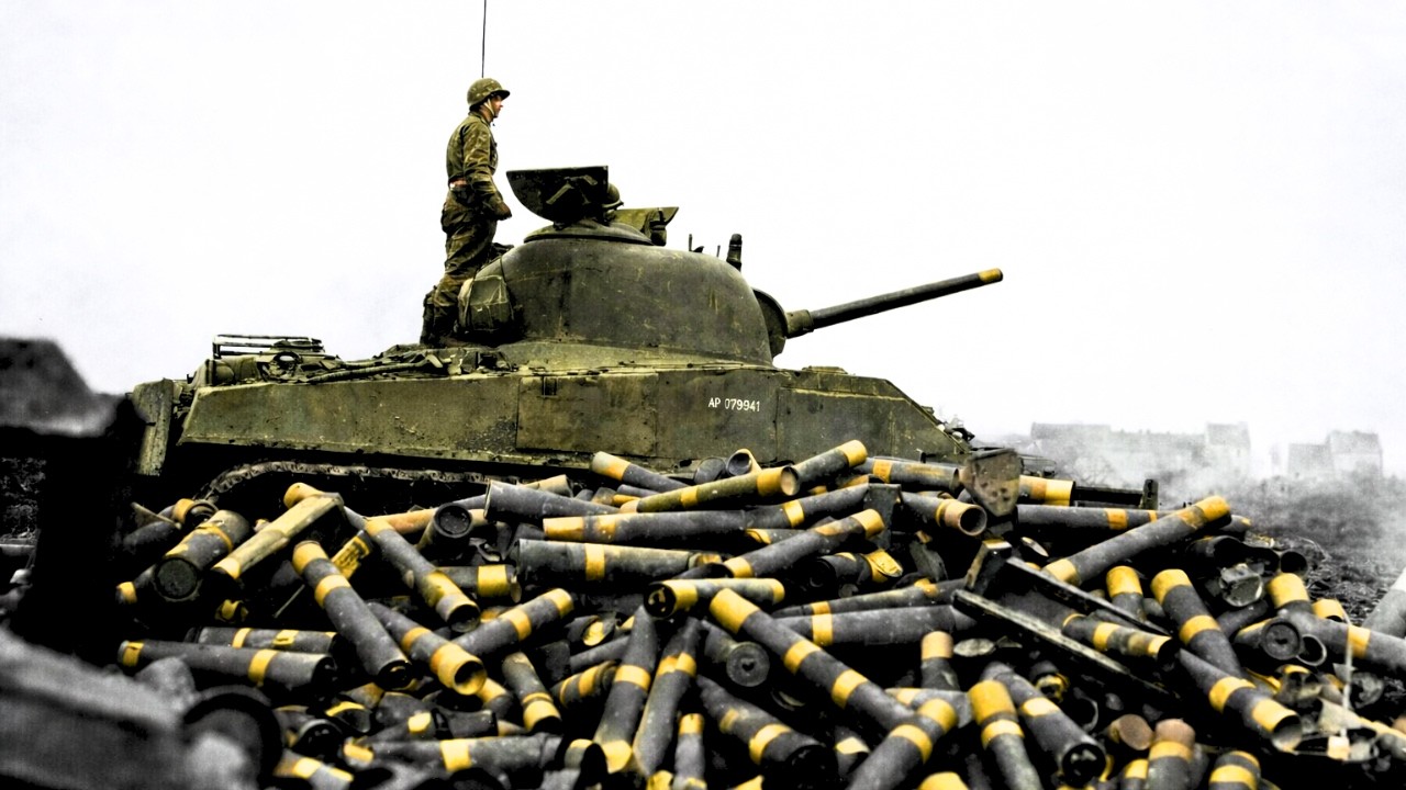 How One Loader's 'Childish' Chalk System Made His Tank Crew Fire 40% Faster Than Any Other Sherman