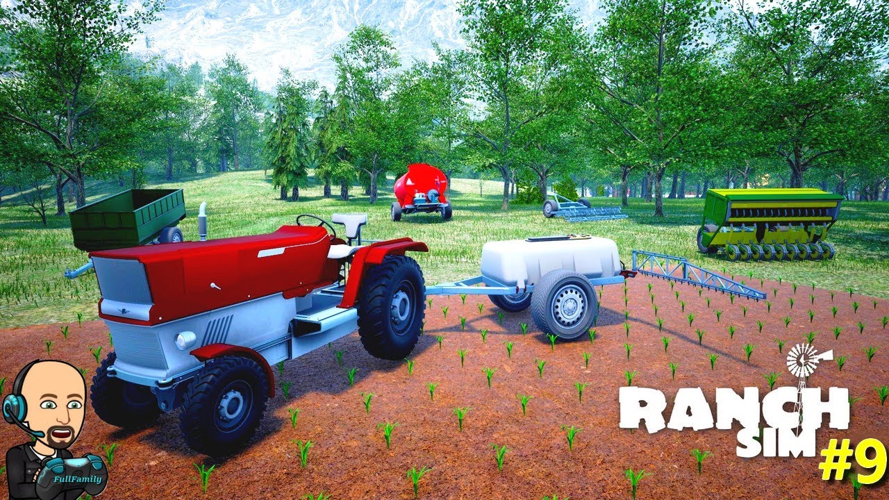 ON COMMENCE L'AGRICULTURE #9 / Ranch Simulator (Ma vie au Ranch)