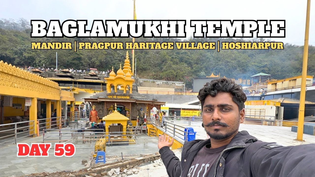 Maa Baglamukhi Mandir Darshan 🙏 & Pragpur Heritage Village Tour | Musafir Laddi
