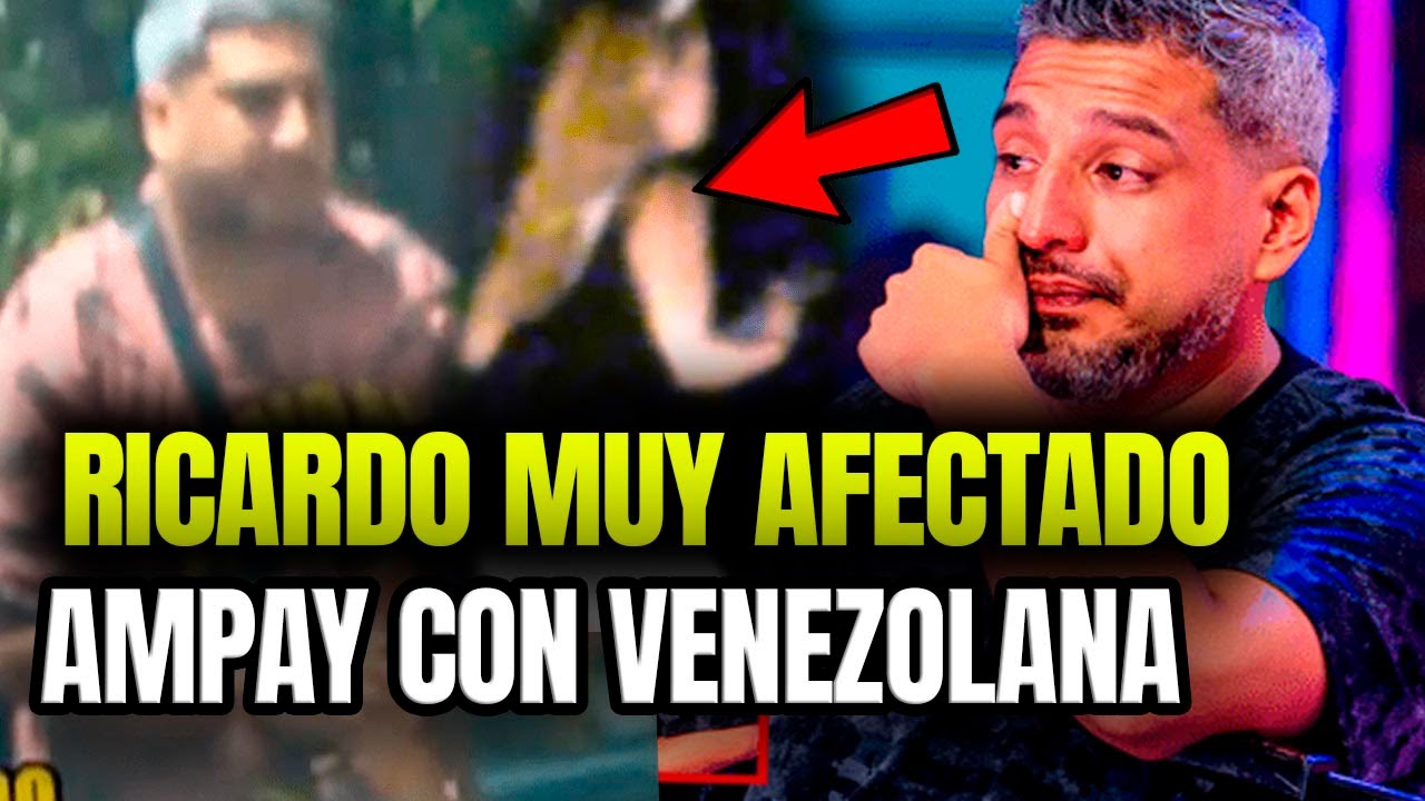 Ricardo Mendoza CONFIESA que le afectó su AMPAY con venezolana