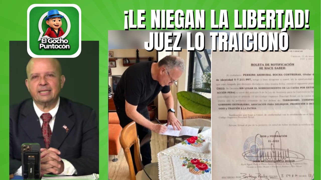 ¡URGENTE! Juez del régimen niega libertad a Perkins Rocha |#evtv  | #ELGOCHOPUNTOCON | 03/13/26 1/5