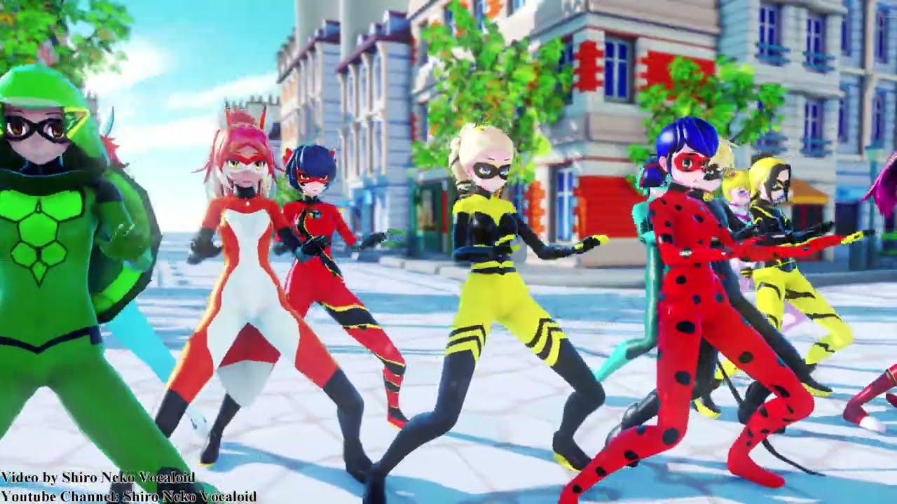 【MMD Miraculous】Timber - Pitbull【Ladybug and Friends】【60fps】