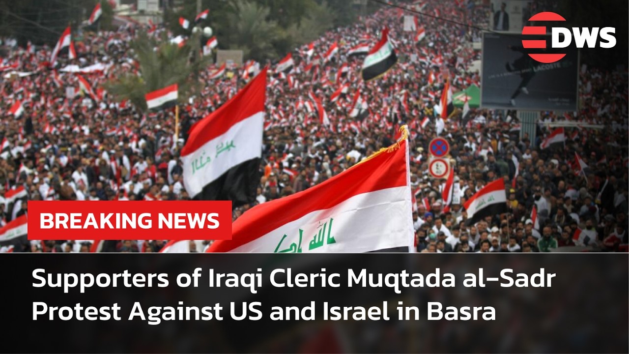 BREAKING: Iraqi Shi&rsquo;ite Demonstrators Rally in Basra, Baghdad Over US and Israel Policies | AC15