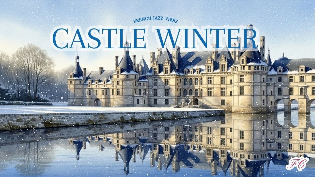 𝐂𝐚𝐬𝐭𝐥𝐞 𝐖𝐢𝐧𝐭𝐞𝐫 ❄️ French Instrumental Music - Silent Snow | Winter France Playlist | 1 Hour of Music