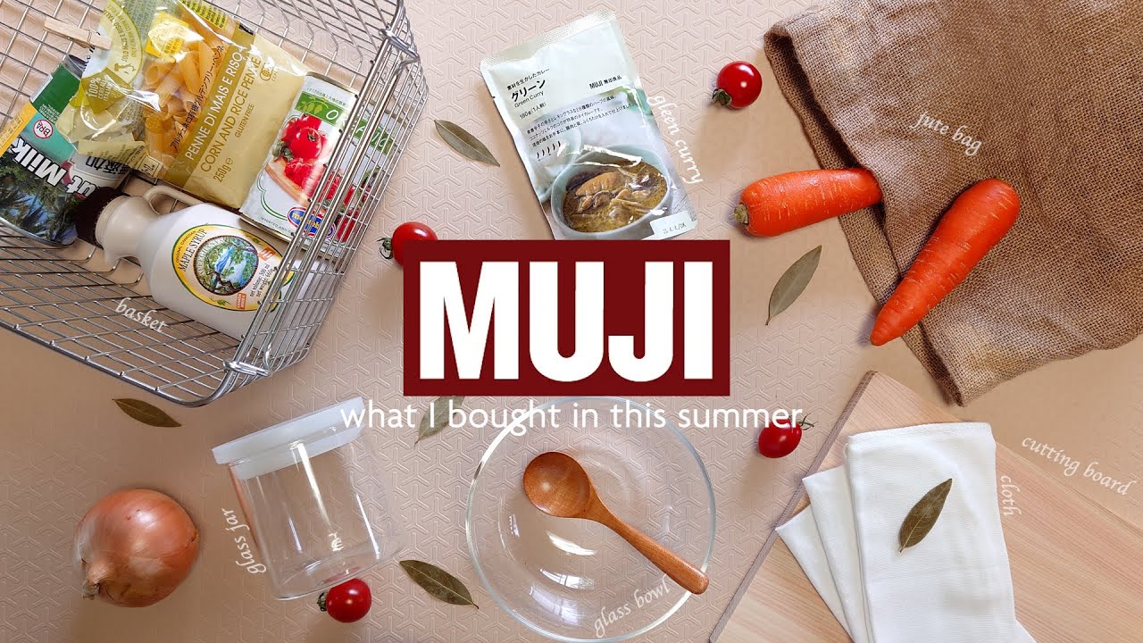 【無印購入品】収納・キッチン雑貨などmujiでこの夏買ったおすすめアイテム紹介