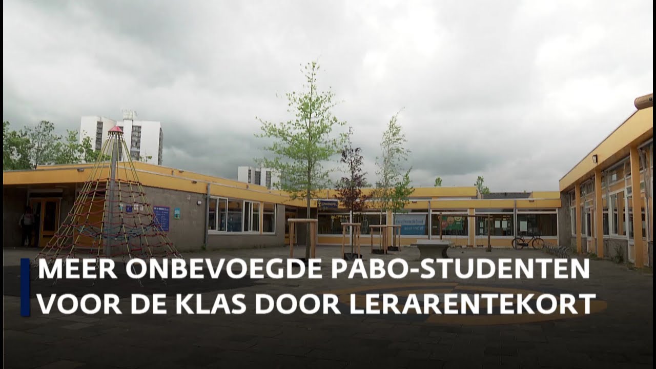 Door lerarentekort meer onbevoegde pabo-studenten voor de klas