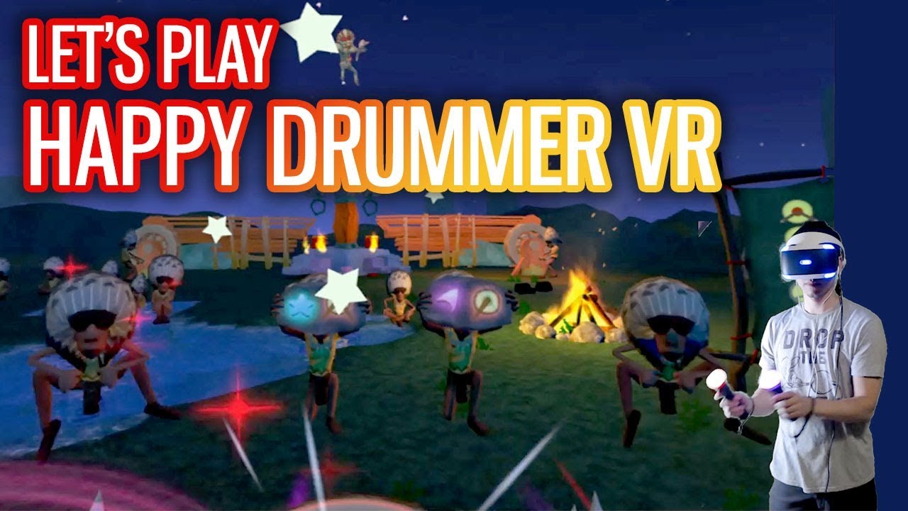 Happy Drummer VR - PSVR (All Songs)