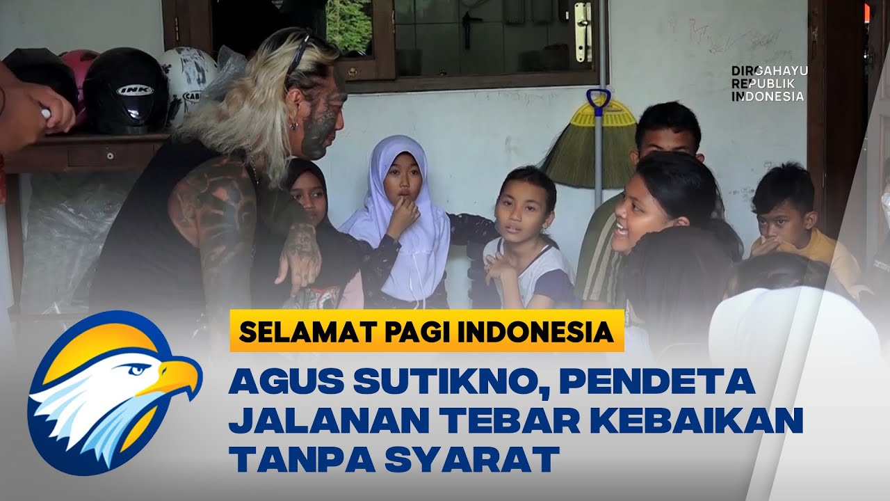 Agus Sutikno, Pendeta Jalanan Tebar Kebaikan Tanpa Syarat