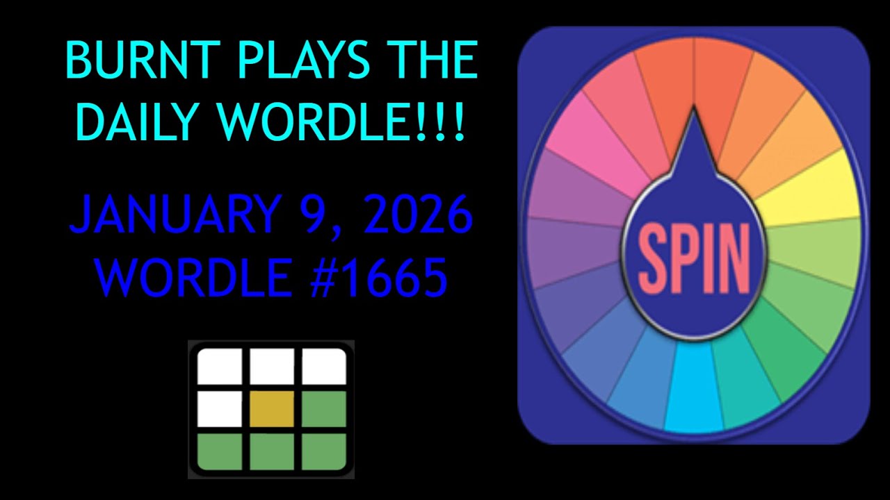 Wordle of the Day for 1/9/2026 Tips/Strategies And Answer | Wordle #1665