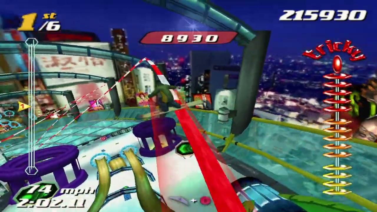 Mac Tokyo Megaplex Race SSX Tricky (HD)