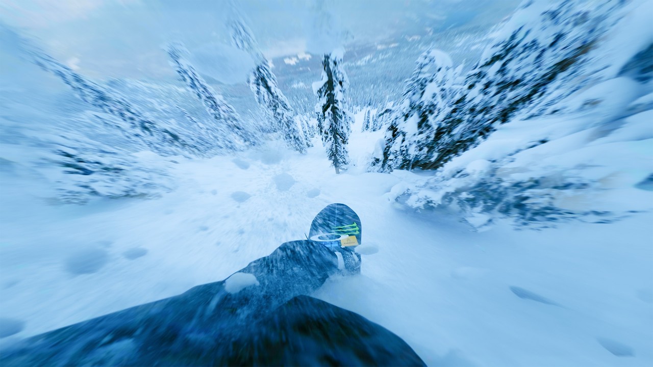 Easy and fun snowboarding&hellip; Baldface Valhalla