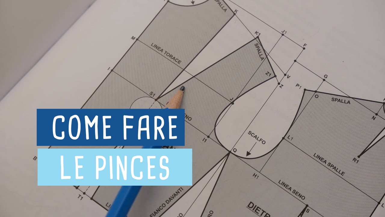 Come fare le Pinces singole e doppie - Tutorial base