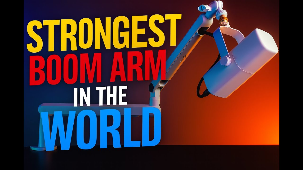 STRONGEST MIC ARM EVER! FIFINE BM88 BOOM ARM