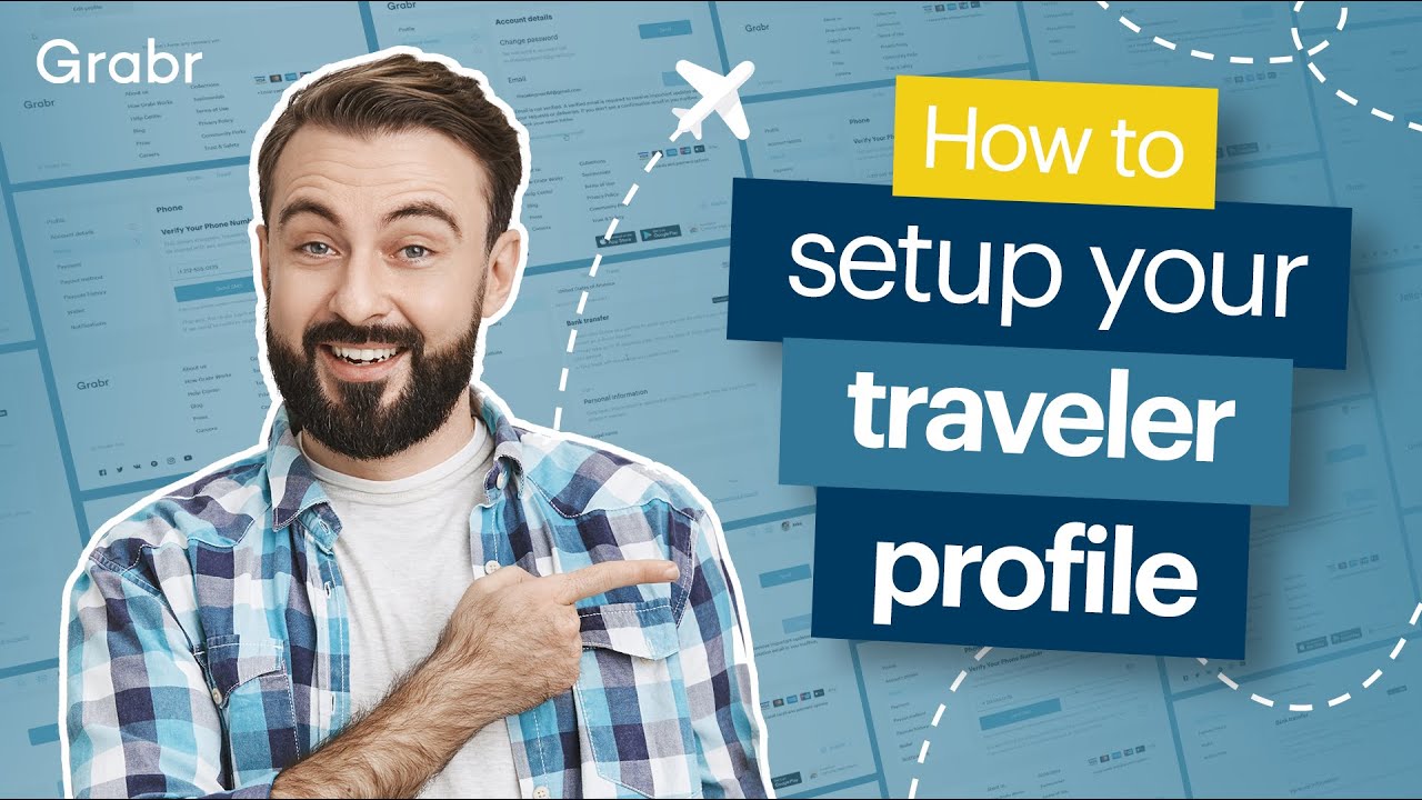 Tutorial: How to setup your traveler profile