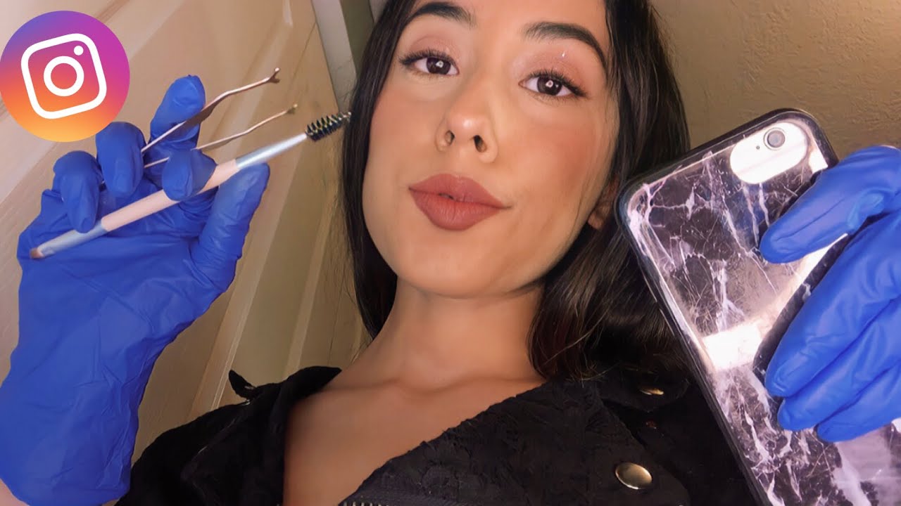 ASMR Popular IG Salon Doing your Eyelash Extensions (closeup & soft spoken)
