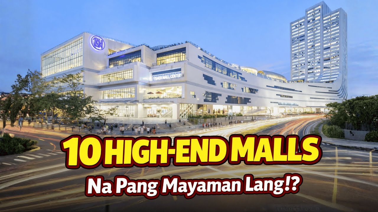MGA PINAKA SOSYAL NA MALL SA PILIPINAS 2026!