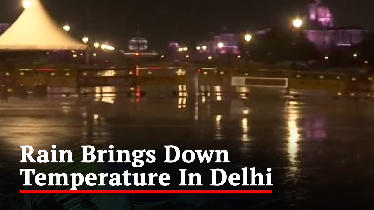 Rain Pound Delhi, Adjoining Areas