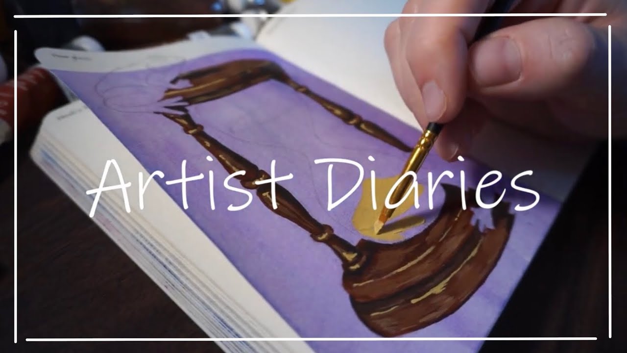 Artist Diaries - January 2026 Come join me in my Studio