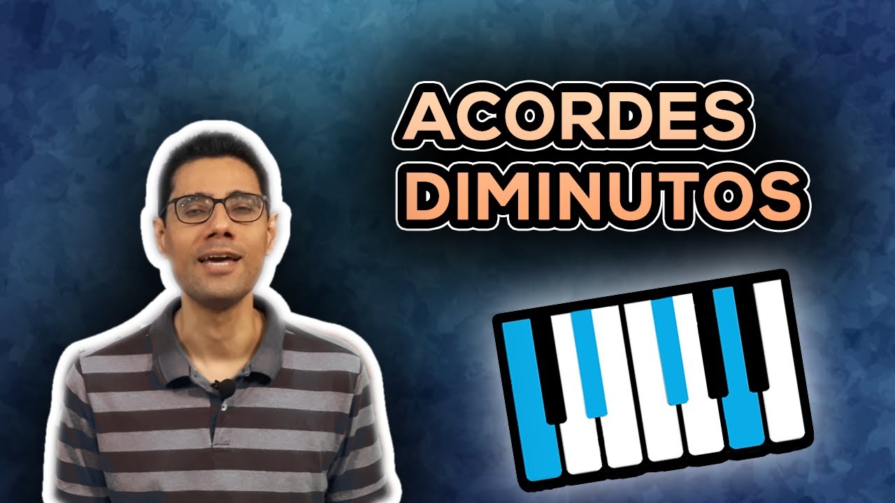 Como montar acordes diminutos? - A forma mais fácil | Aula #20