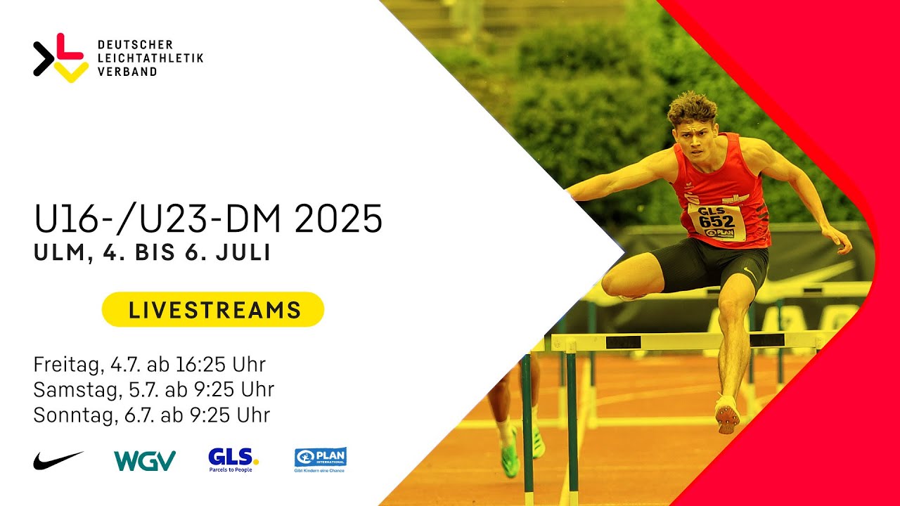 Livestream DM U16/U23 - Samstag